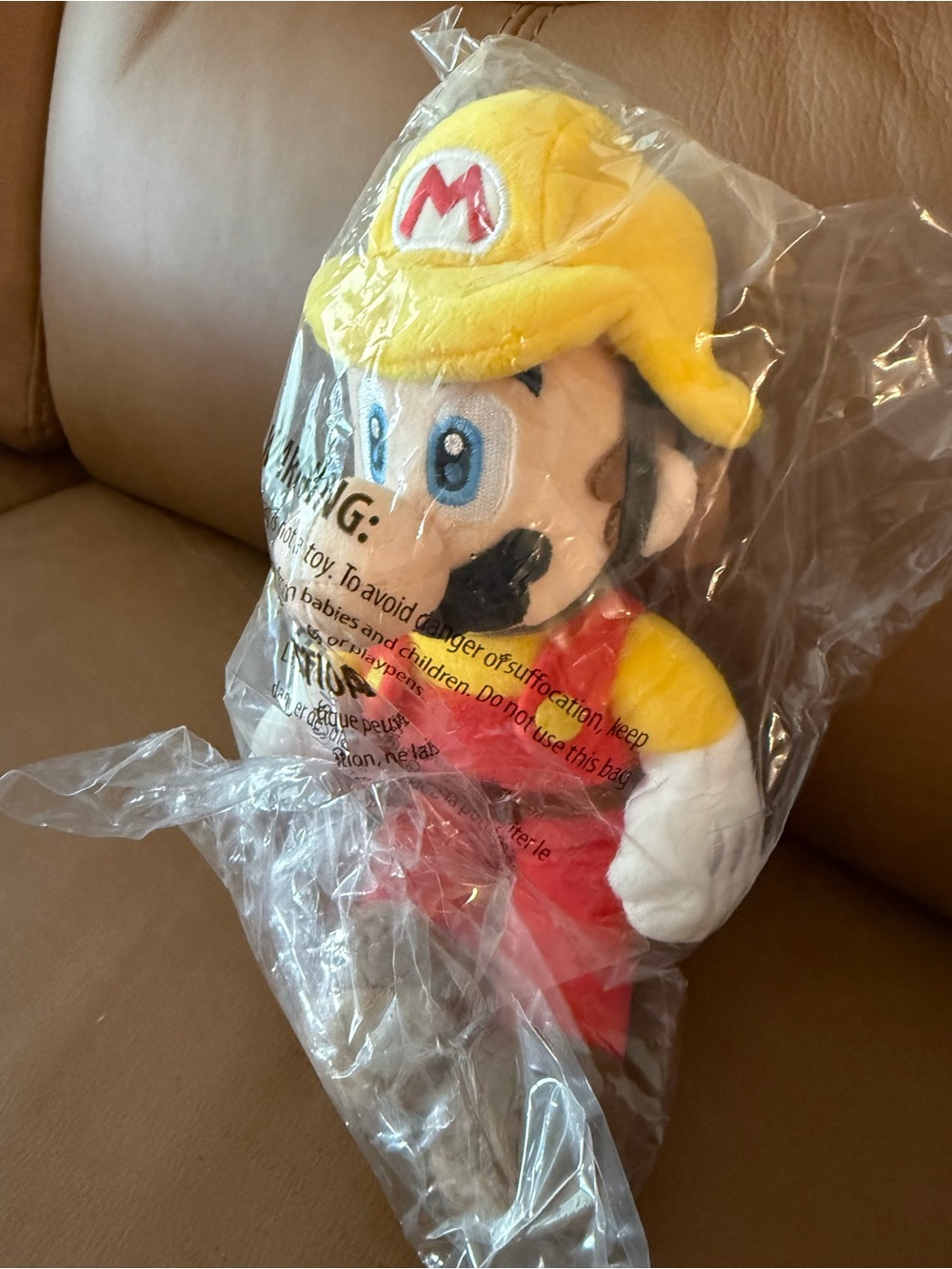Nintendo Super Mario Builder Red Plush